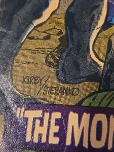 Strange Tales #151 ?-1st published artwork by Jim Steranko for Marvel Dec-1966