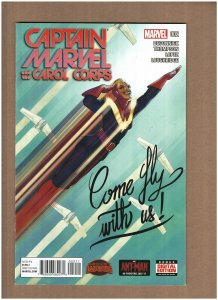 Captain Marvel and the Carol Corps #2 Marvel Secret Wars 2015 NM- 9.2