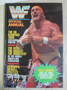 WWF Official Annual 1991 Titansports Feat. UK Rampage Tour Hulk Hogan ++