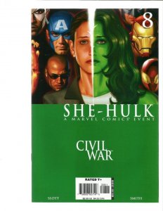 SHE-HULK #8, VF/NM, Greg Horn, Good Girl, Femme Fatale, 2005 2006, more in store