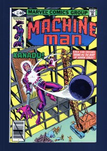 Machine Man #13 - Steve Ditko Cover Art. Marv Wolfman Story. (9.2) 1980