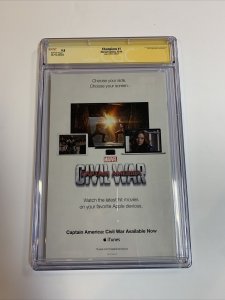 Champions (2016) # 1 (CGC SS 9.8 WP) | Signed By Humberto Ramos !