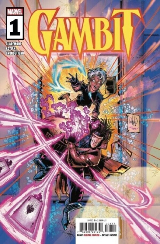 GAMBIT #1 NM MAIN COVER MARVEL COMICS 2022