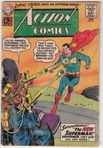 Action Comics #291 (Aug-62) VG Affordable-Grade Superman, Supergirl