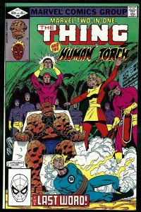 Marvel Two-In-One 89 NM+ 9.6 Human Torch Marvel 1982