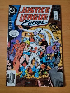 Justice League Europe #3 Direct Market Edition ~ NEAR MINT NM ~ 1989 DC Comics