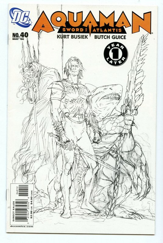 Aquaman Sword of Atlantis 40 May 2006 NM- (9.2) (2nd printing)