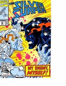 Lot Of 5 Silver Surfer Marvel Comic Books #64 66 67 68 69 J69