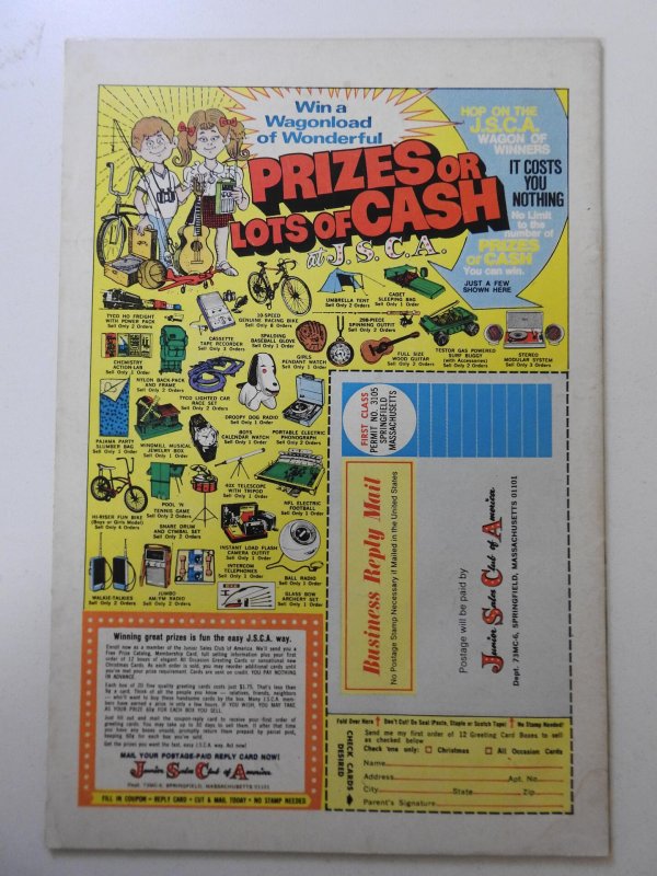 Combat Kelly and the Deadly Dozen #9 (1973) VG Condition Moisture stain