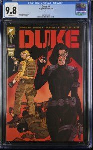 Duke #3 CGC 9.8 Tom Reilly Cover A Baroness Image 2024 GI Joe Transformers Univ