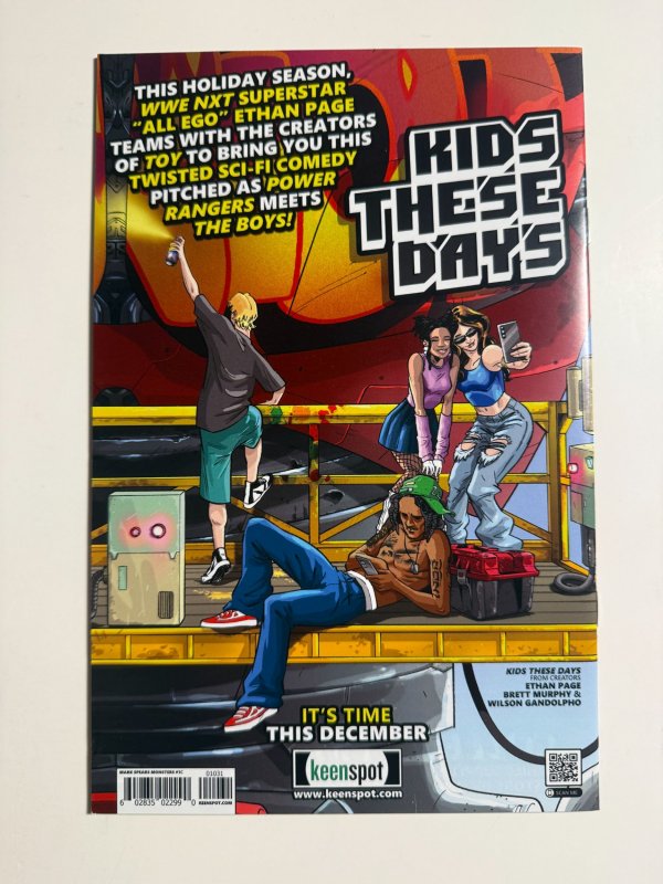 Mark Spears Monsters #1 (2024) Mark Spears Infinity Gauntlet 1 Homage Variant