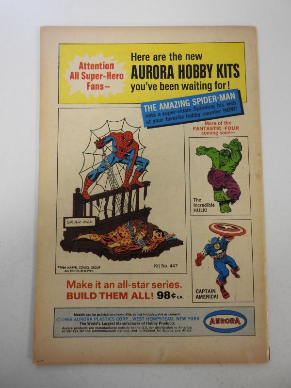 The X-Men #29 (1967) VG+ Condition 1/2 in spine split