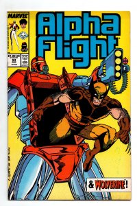 Alpha Flight #53 - Jim Lee - Wolverine - 1987 - (-NM)