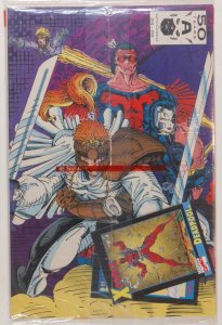 X-Force #1, 3RD APP OF WARPATH, Negative UPC - Deadpool Trading Card 