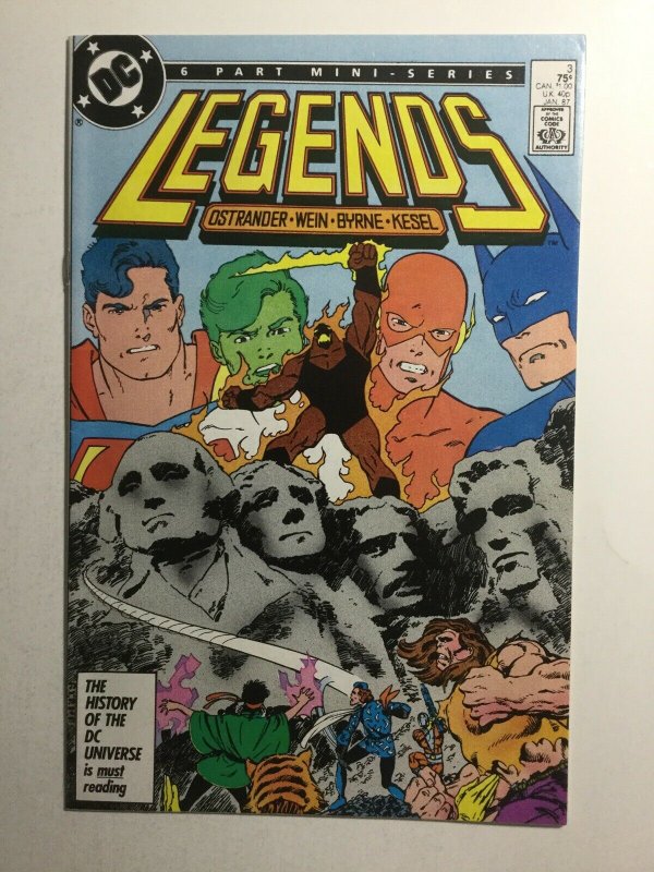 Legends 3 Vf/Nm Very Fine/Near Mint 9.0 First Appearance New Suicide Squad DC