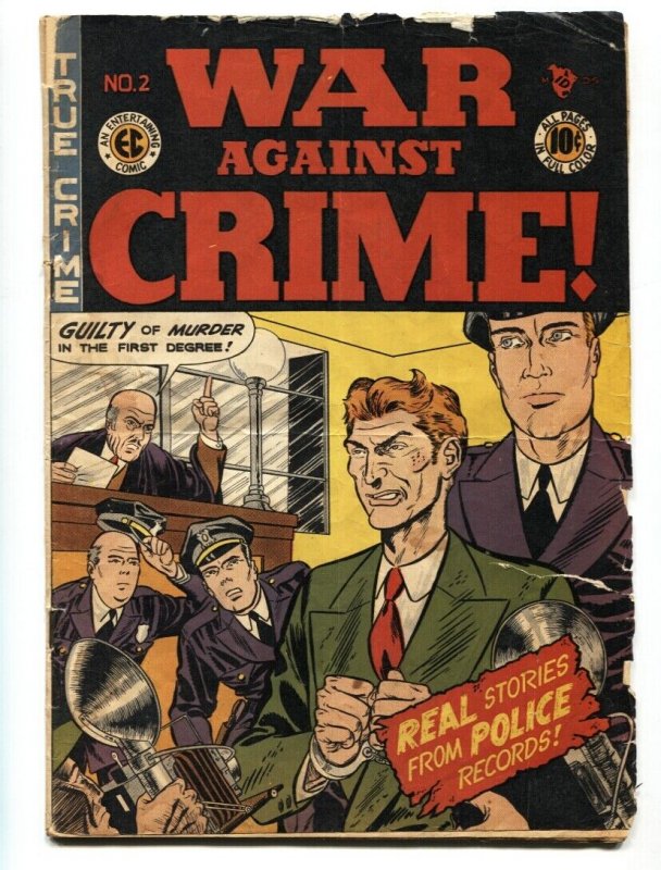WAR AGAINST CRIME #2 1948-EC-JOHNNY CRAIG-INGLES-AL FELDSTEIN-