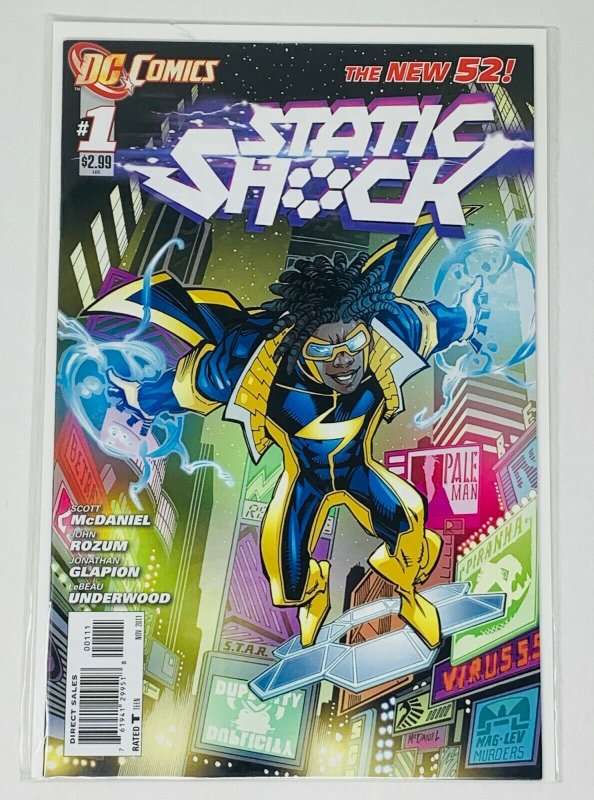 STATIC SHOCK #1-8 COMPLETE RUN (DC)