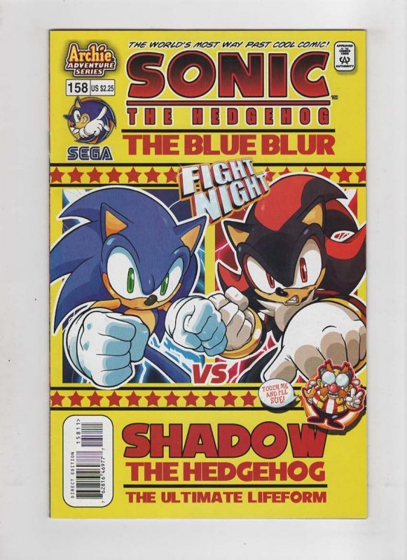 Sonic the Hedgehog #156 thru #167