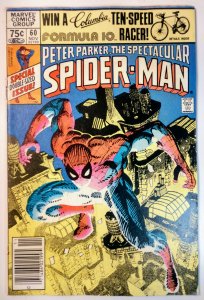 The Spectacular Spider-Man #60 (7.0, 1981) Origin of Spider-Man retold