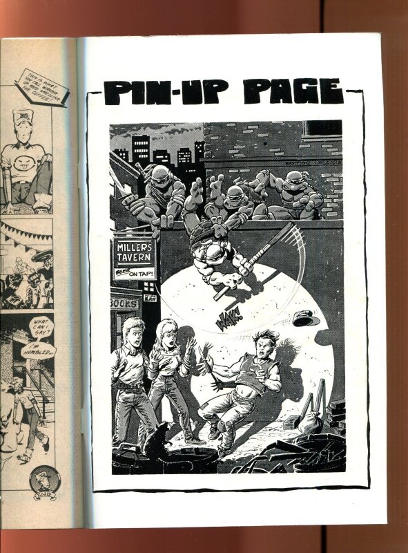 Michaelangelo #1 - Kevin Eastman Wraparound Cover (9.0/9.2) 1985