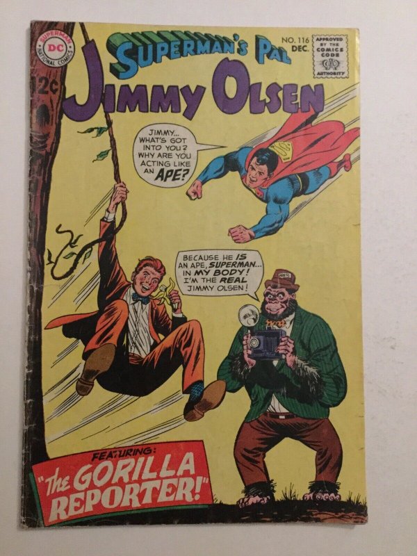 Superman’s Pal Jimmy Olsen 116 Gd Good 2.0 Dc 