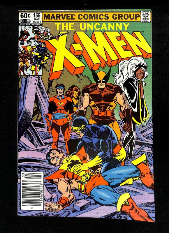 Uncanny X-Men #155 Newsstand Variant 1st Brood!