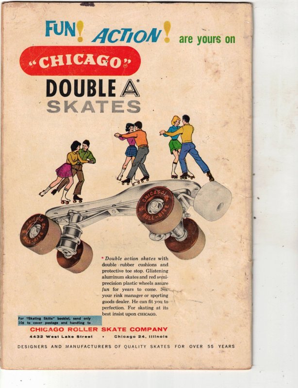 Archie #127 (1962) Witch Cover! Mid-Grade VG/FN 1960's Horror/Sci-Fi Cov...