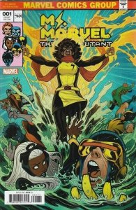 Ms Marvel The New Mutant #1 Marvel Comics Elizabeth Torque Variant Cover G NM