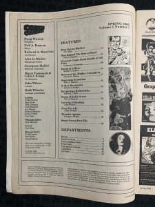 1983 COMICS COLLECTOR Magazine #1 VG+ 4.5 Superman 45th Anniversary Celebration