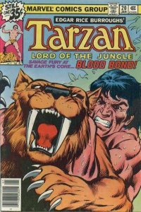 Tarzan (1977 series)  #20, VF+ (Stock photo)