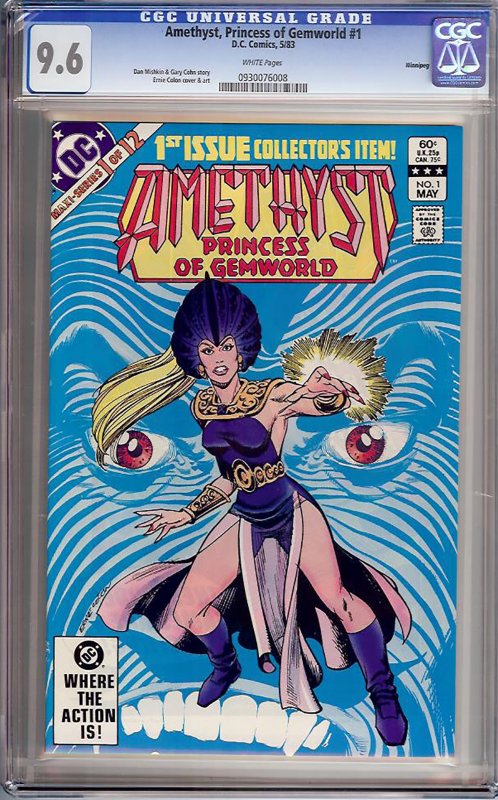 Amethyst, Princess of Gemworld #1 (Marvel, 1983)  CGC 9.6