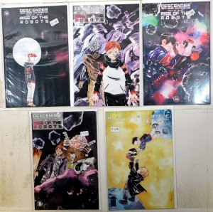 Descender Lot of 5 #23, 24 B, 25, 26 B, 31 B (2017) Image Comics 1st Print