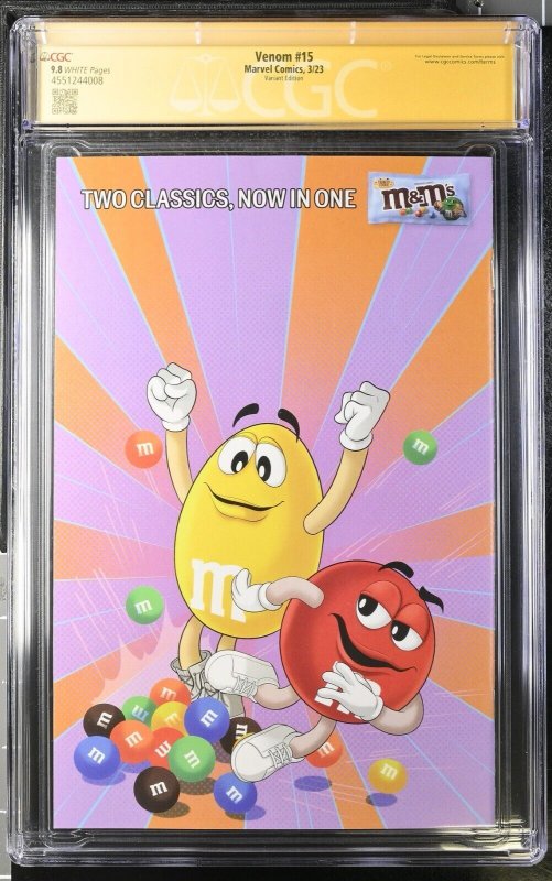 Venom (2023) # 15 (CGC 9.8 SS) Signed John Tyler Christopher * Marvel Comics