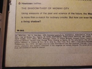 DC Special #8 Wanted (1970) Batman Superman Joker