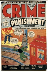 Crime and Punishment #22 1949- Golden Age comic- FN-