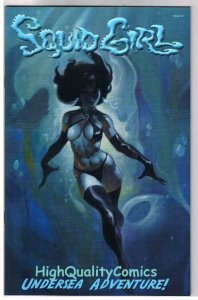 SQUID GIRL #1, NM, Limited, Mike Hoffman, Good girl, 2002, more indies in store