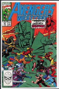 Avengers West Coast #61 (1990) West Coast Avengers / Avengers West Coast