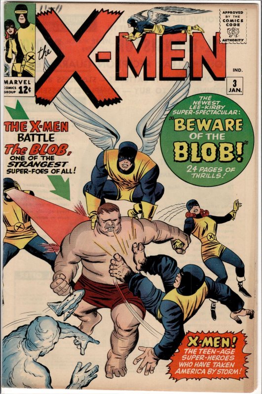 The X-Men #3 (1964) see description