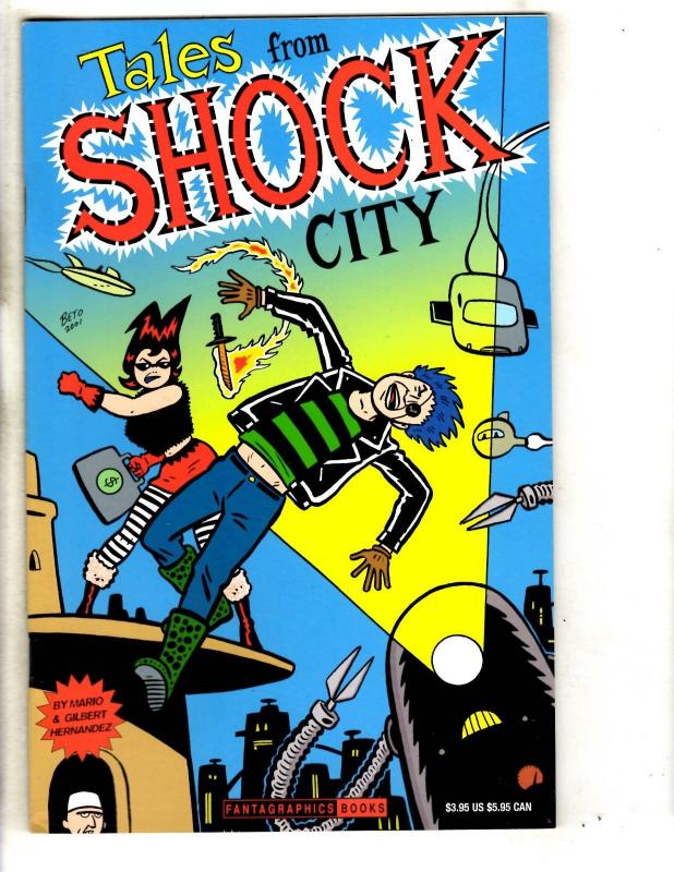 Tales From Shock City 2001 Fantagraphics Books Beto Cover Mario Hernandez TD6