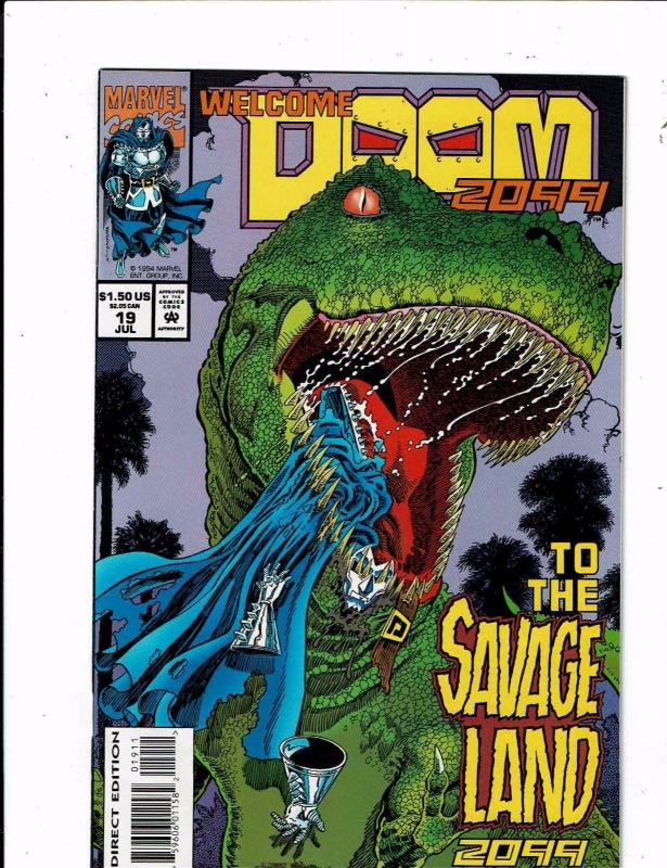 Lot Of 6 Doom 2099 Marvel Comic Books # 15 16 17 18 19 20 Fantastic Four HC1