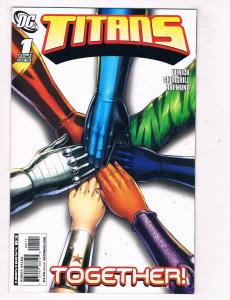 Titans #1 VF/NM DC Comics Comic Book Winick JLA Jun 2008 DE46