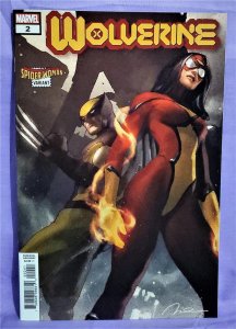 WOLVERINE #2 Gerald Patel Spider-Woman Variant Cover 1st Pale Girl (Marvel 2020)
