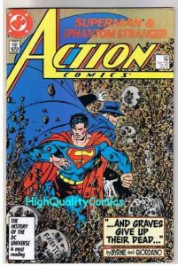 ACTION COMICS #585, NM, Superman, Phantom Stran, Byrne,1938
