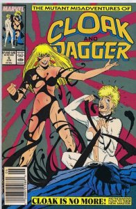 Cloak and Dagger #5 ORIGINAL Vintage 1989 Marvel Comics GGA