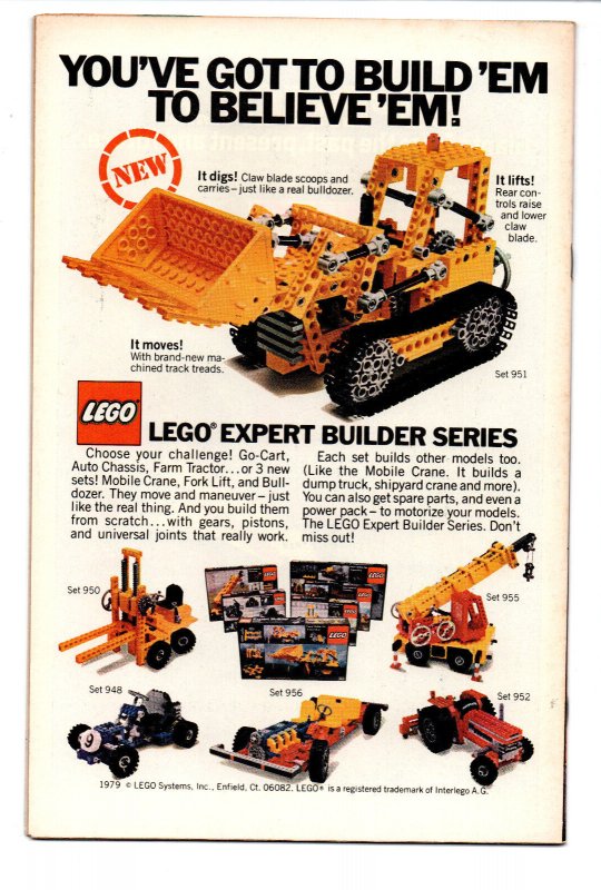 Superman #344 newsstand - Dracula & Frankenstein cover - 1973 - VF 