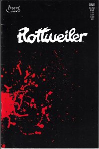 Rottweiler #1 1987 Signed by Paul Burke August Comics EB200