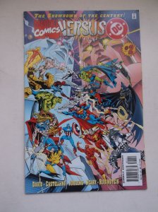 DC VS MARVEL #1-4+HTF PREVIEW W/CARDS, COMPLETE SET, 1ST PRINTS, 1996, NM!!! 