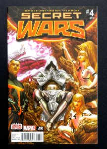 Secret Wars #4 (2015) - Iconic Dr. Doom & Molecule Man Cover - NM