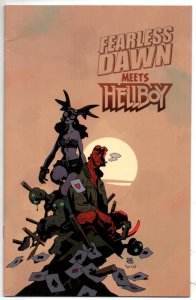 FEARLESS DAWN Meets HELLBOY #1 B, NM, Steve Mannion, 2020, Mignola