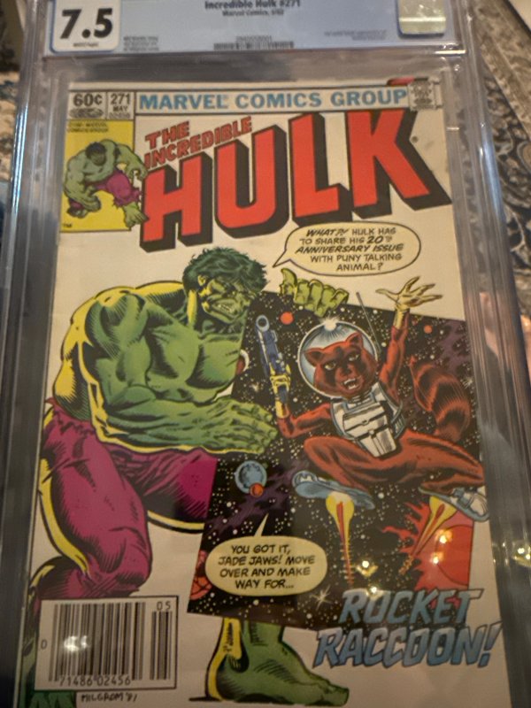 The Incredible Hulk #271 Newsstand Edition (1982)